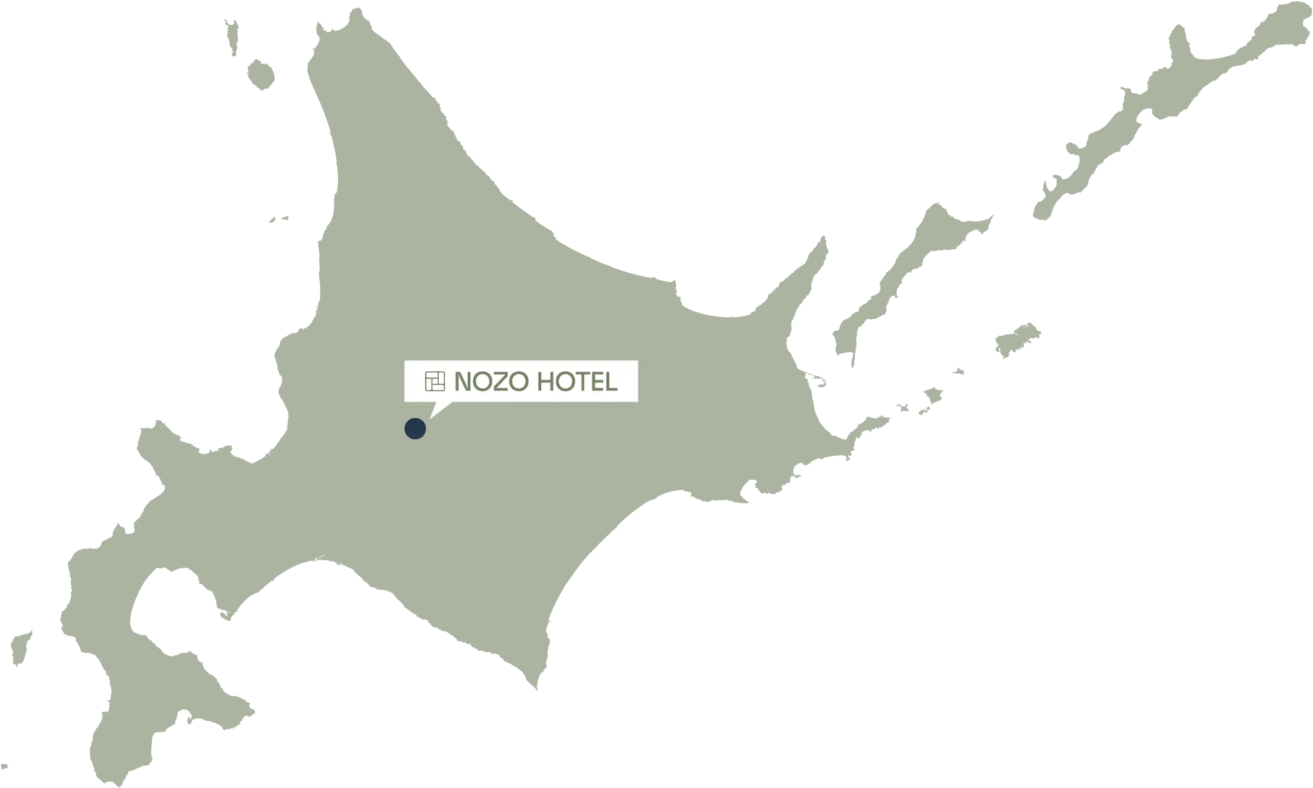 Nozo Hotel Hokkaido Map