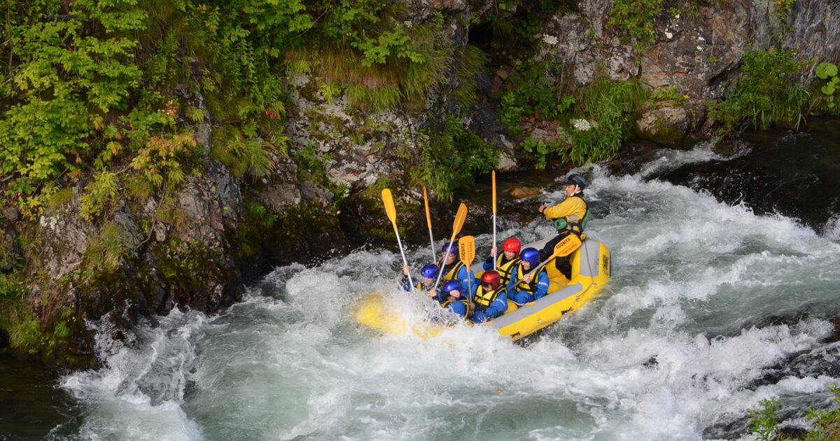 富良野　ラフティング