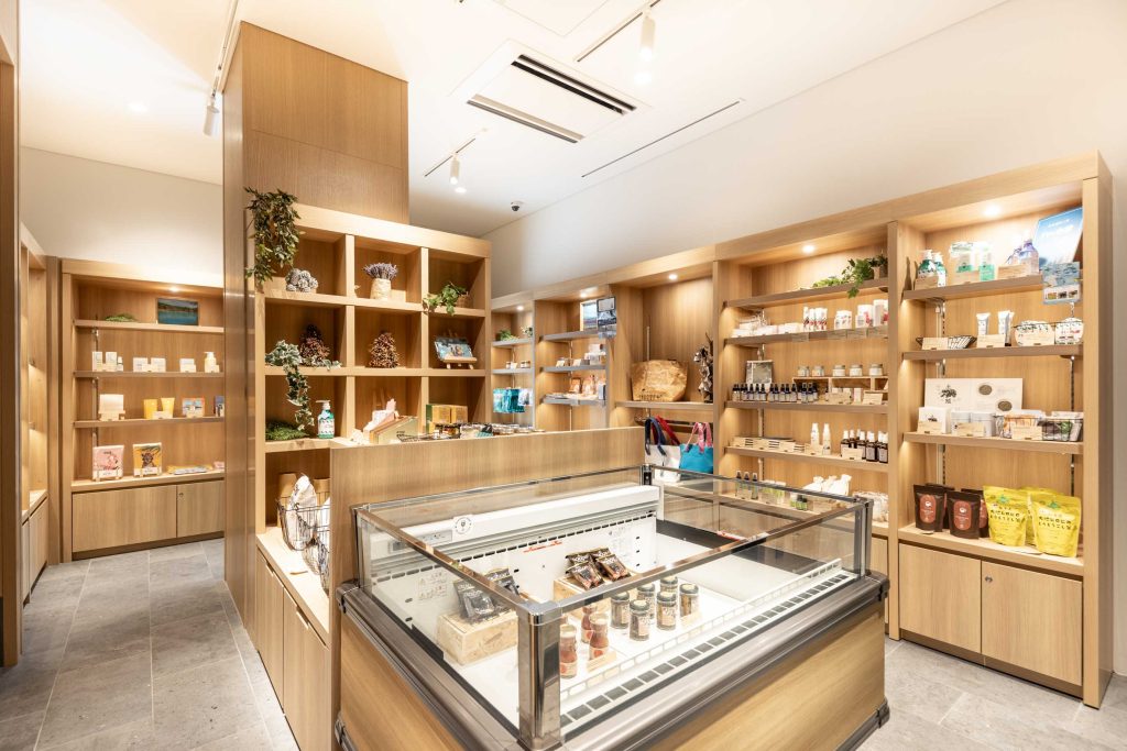 Nozoホテルのお土産ショップ