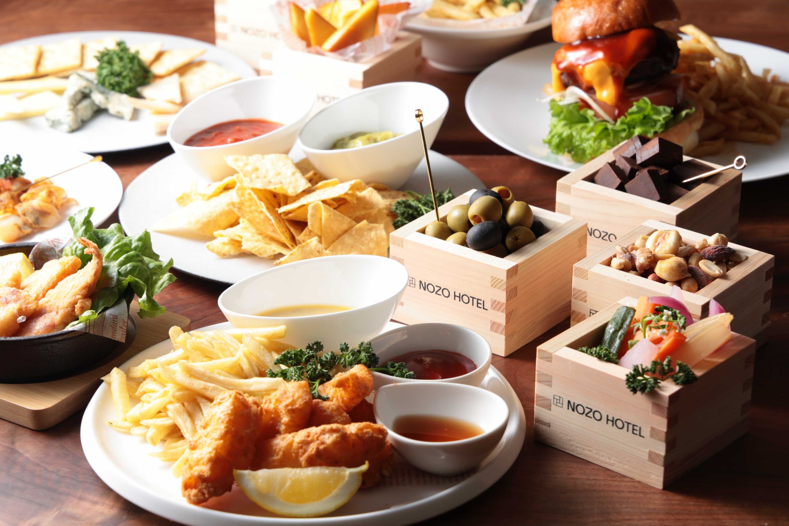 nozoのディナー　ハンバーなど