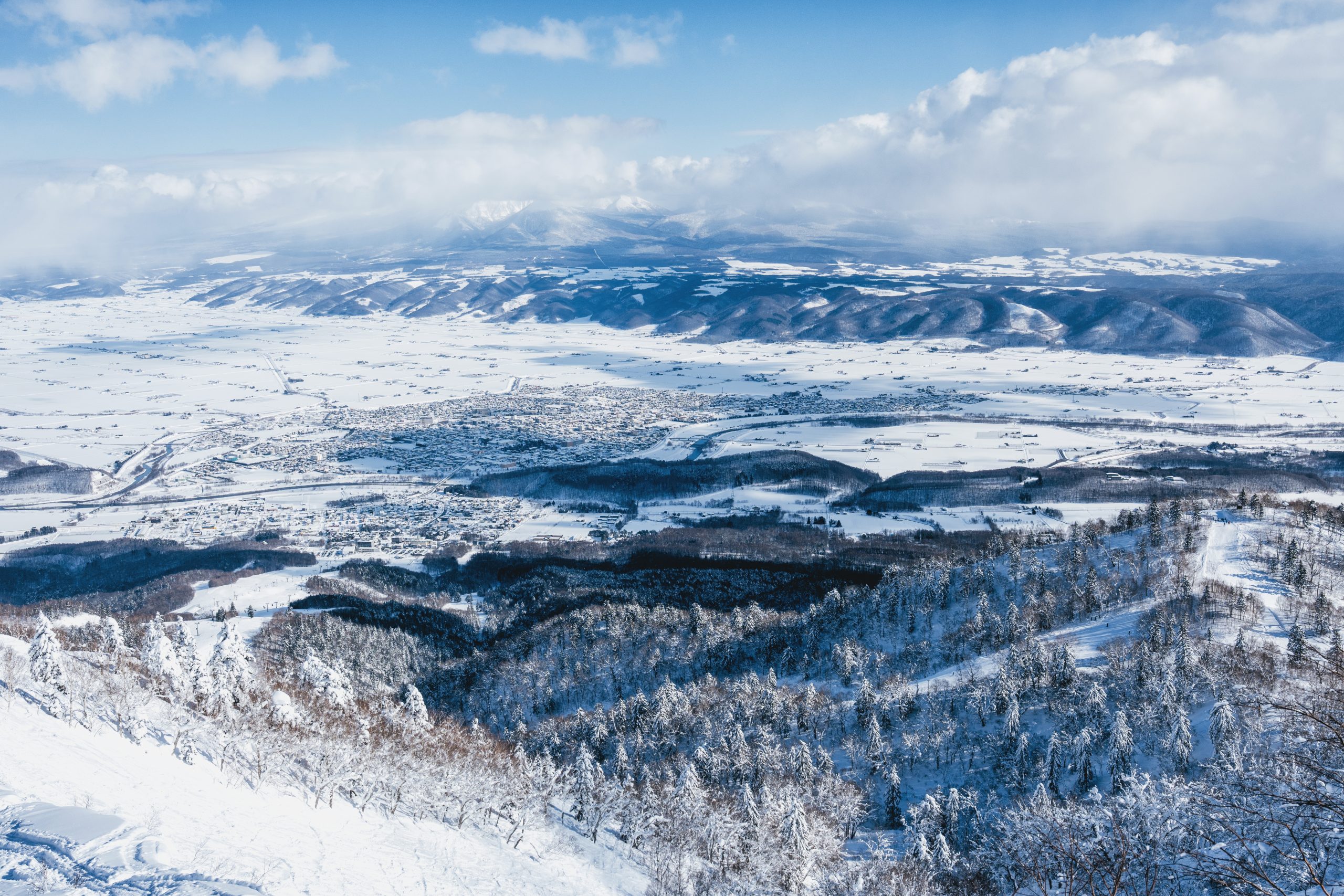 Furano ski slope